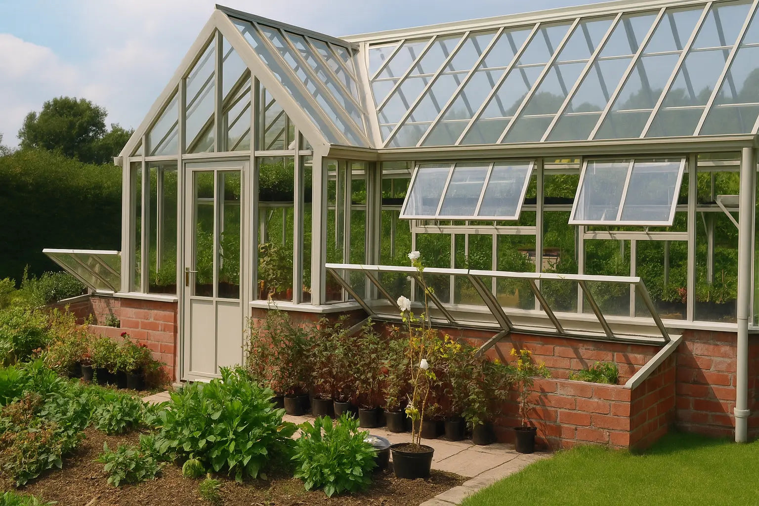 Serre de jardin: et si on la décorait ?