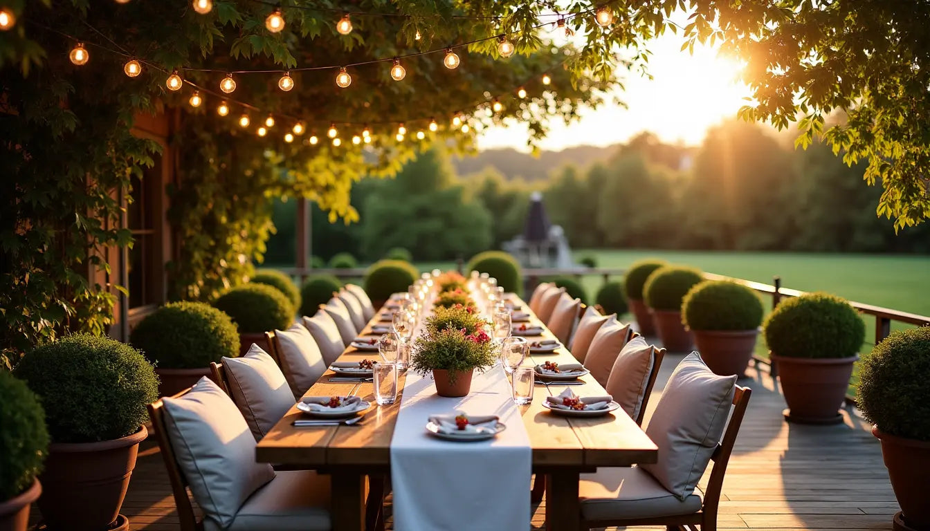 Comment Aménager une Terrasse pour les Grandes Tablées
