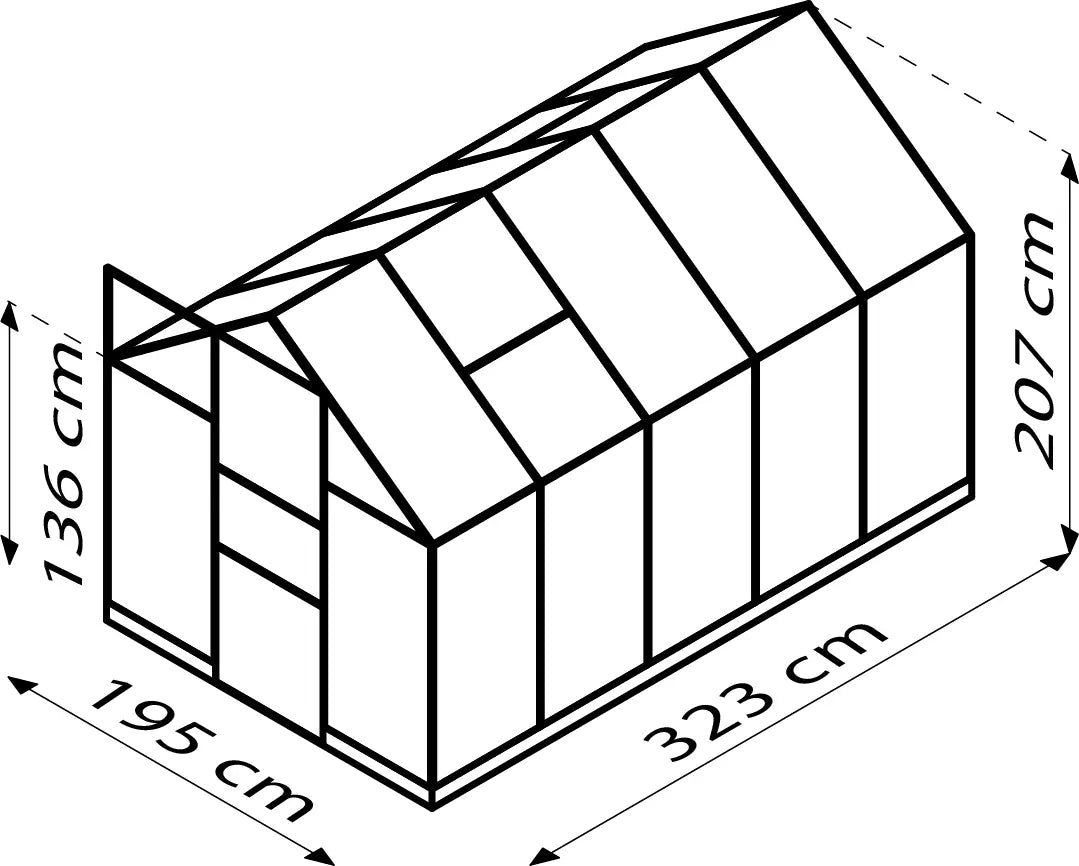 Invernadero - Apolo 6,2m²