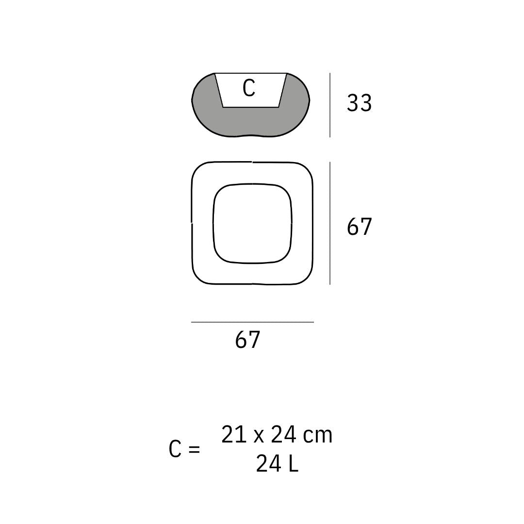 Jardinera - Almohada