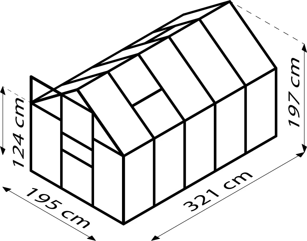 Invernadero - Cometa 6,2m²