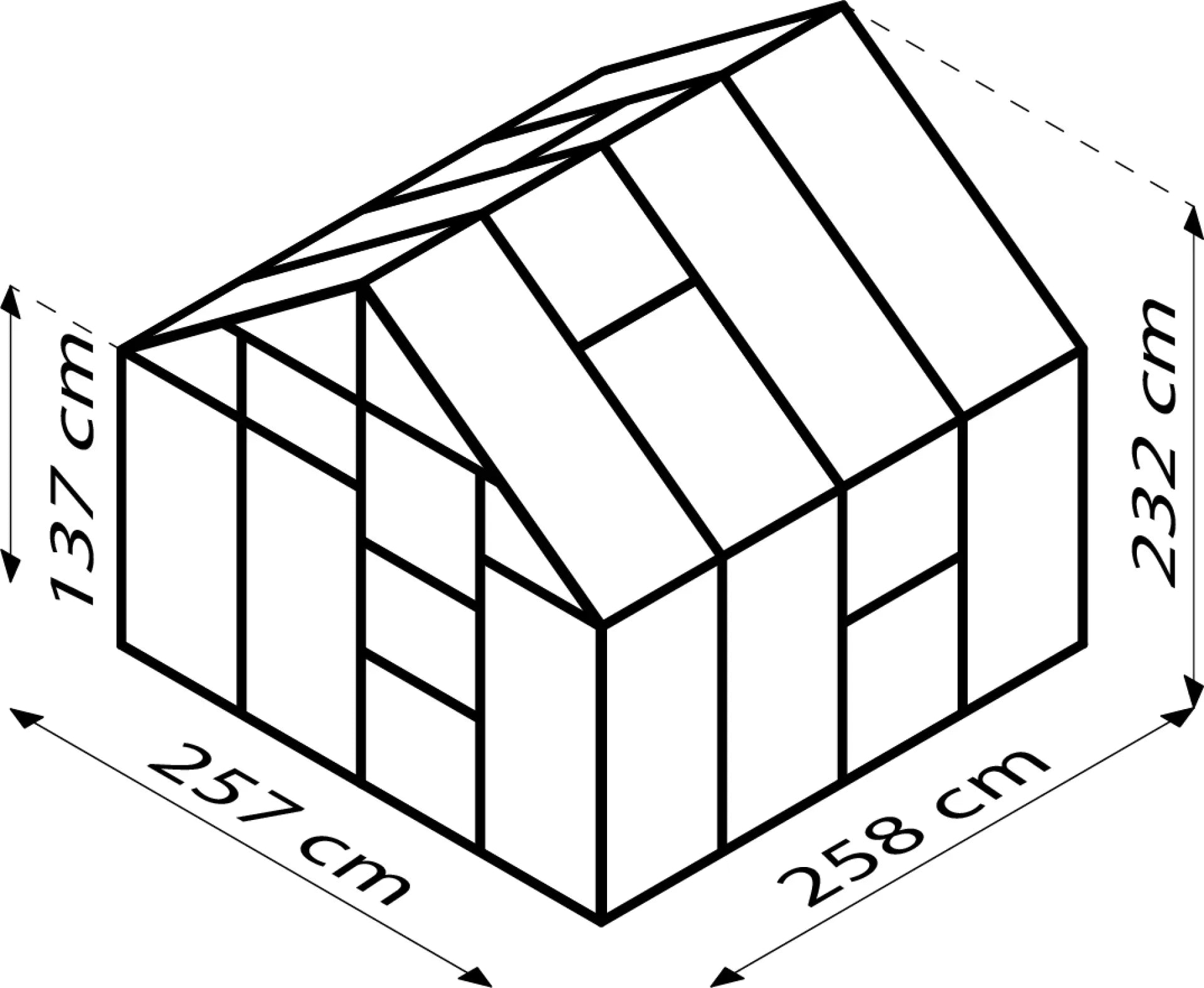 Invernadero - Meridiano 6,7m²