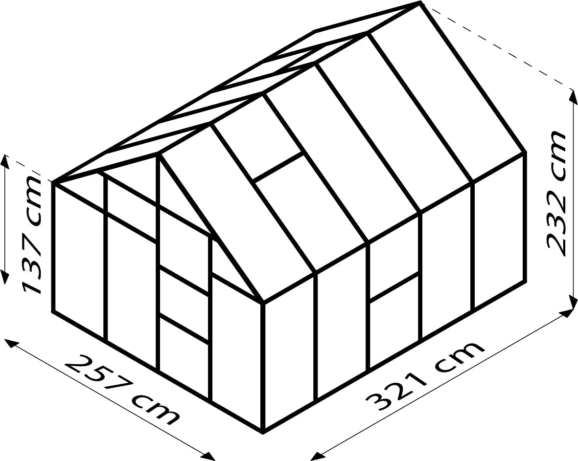 Invernadero - Meridiano 8,3m²