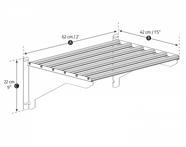 Estante - Acero