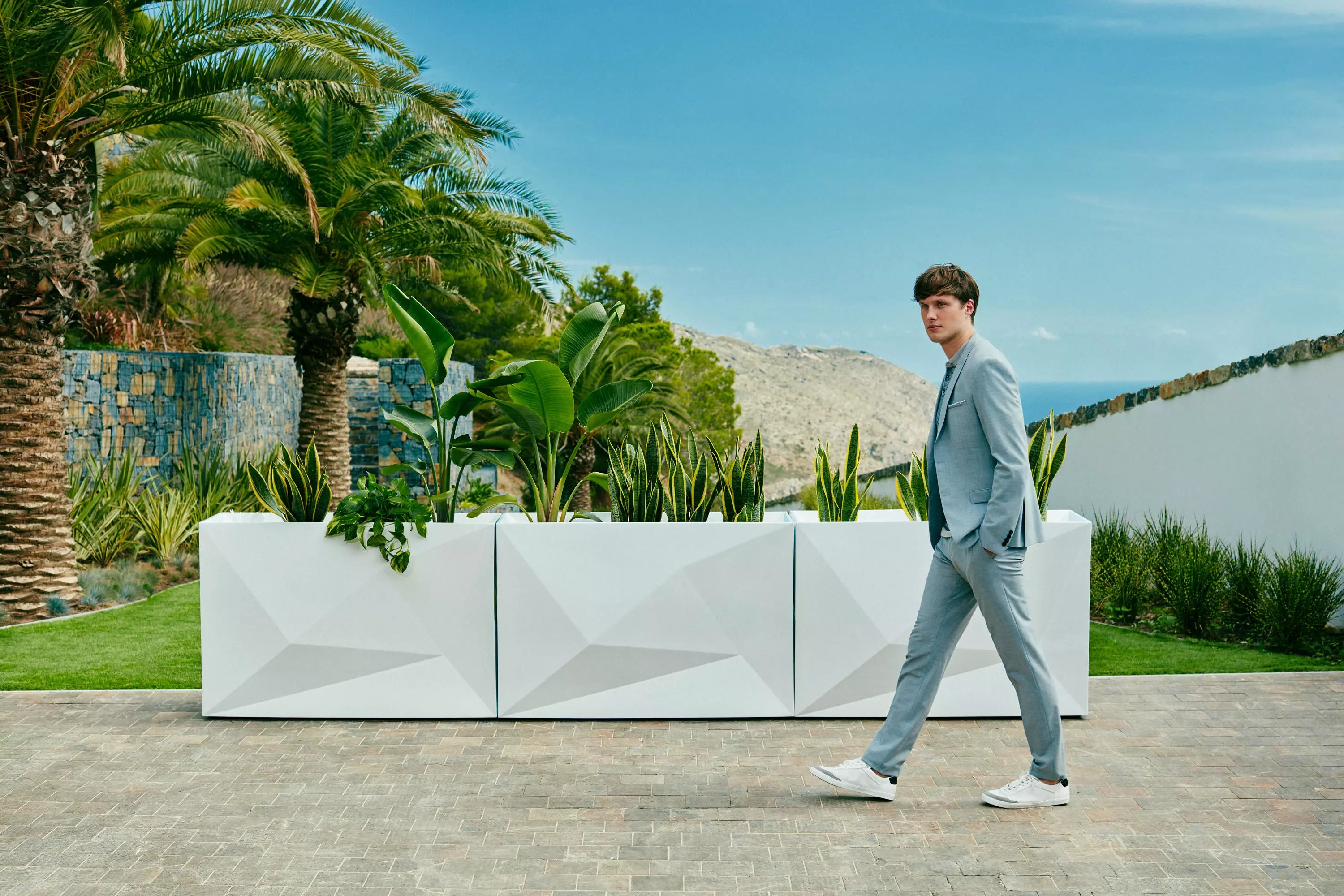 jardiniere design contemporain