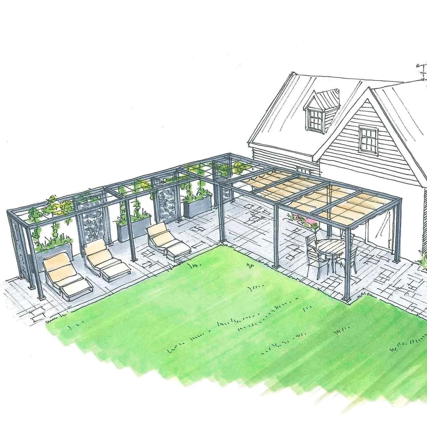 Pérgola - Toldo