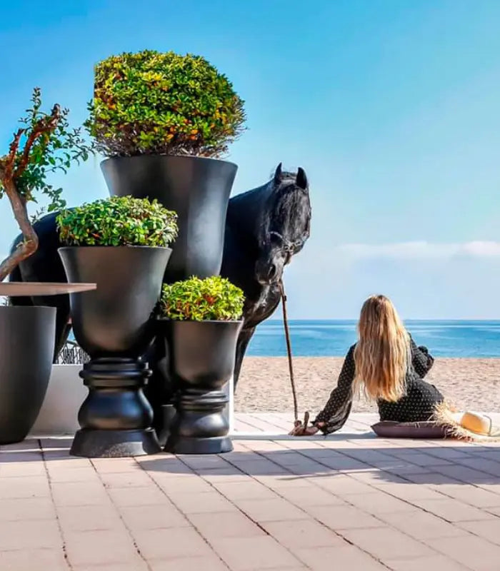 pot de fleurs suave vondom