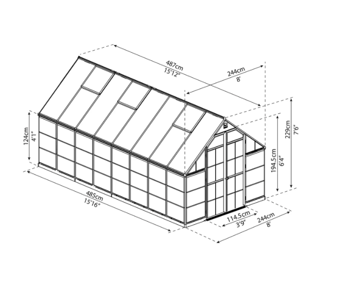 Invernadero - Balance 12 m²
