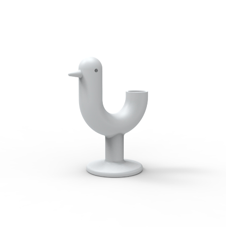 Maceta - LED pavo real