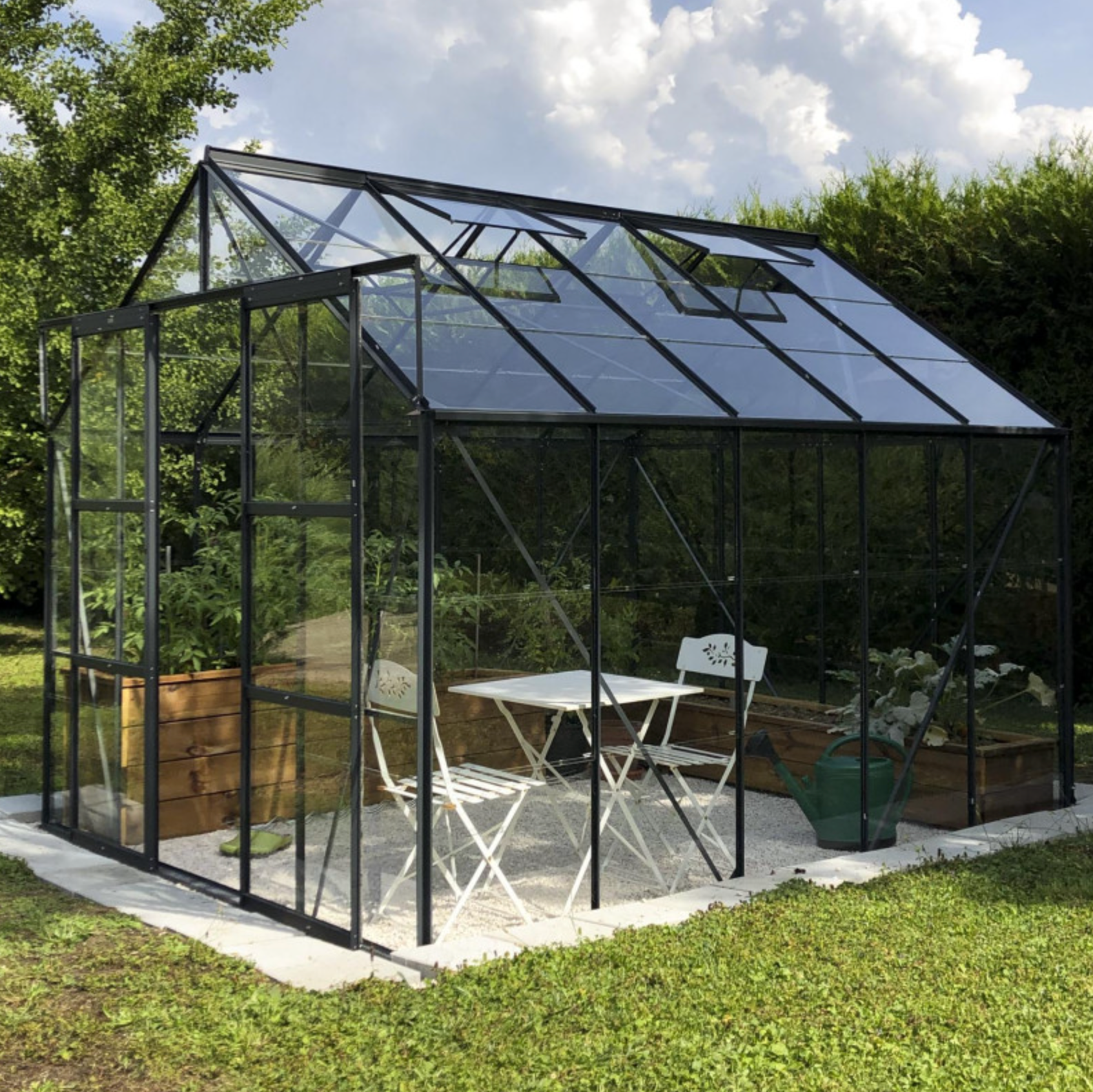 serre de jardin lams