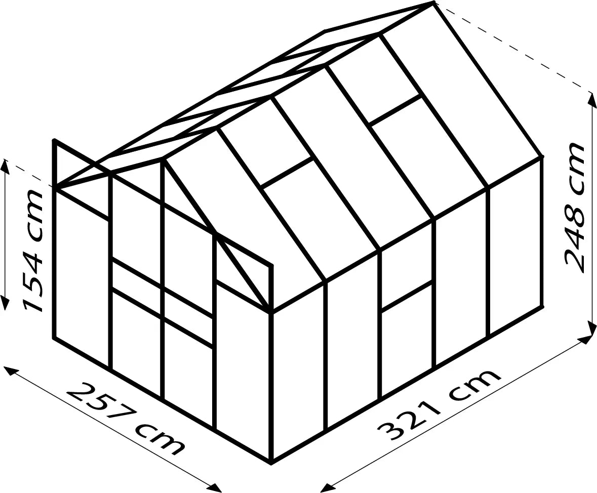 serre maraichere verre 