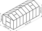 grande serre aluminium polycarbonate