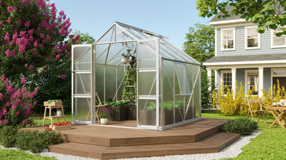 serre exterieur verre