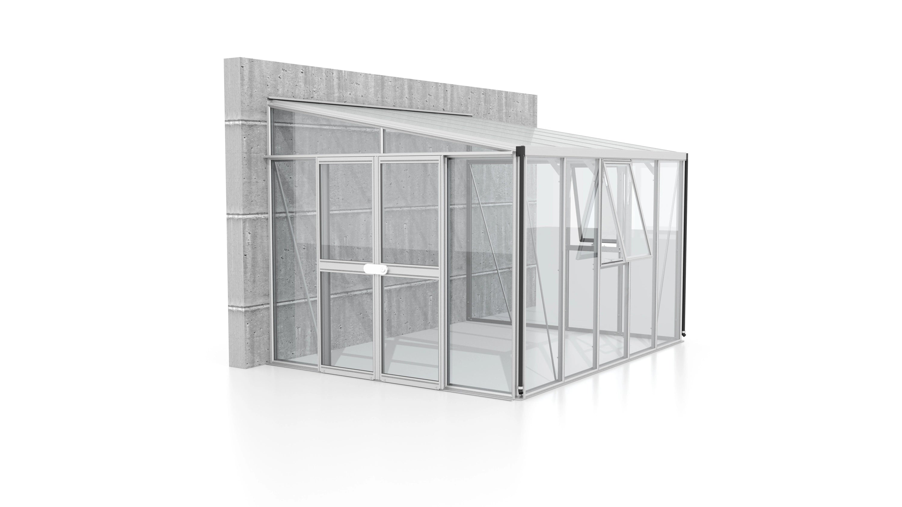serre adossee 8m2