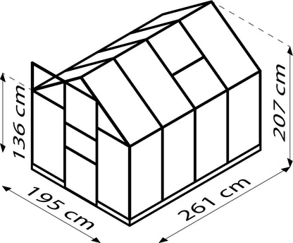 Invernadero - Apolo 5,1m²