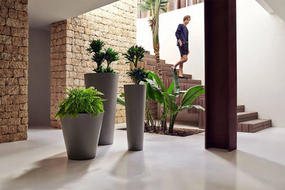 Pot de fleurs 1m haut
