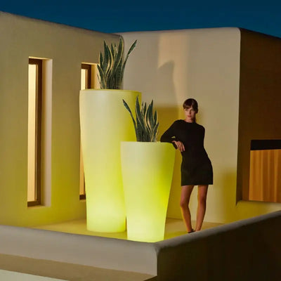 Pot fleur Lumineux LED RGBW