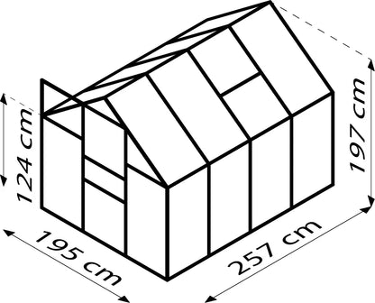 Invernadero - Cometa 5,0m²