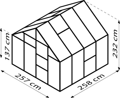 Invernadero - Meridiano 6,7m²