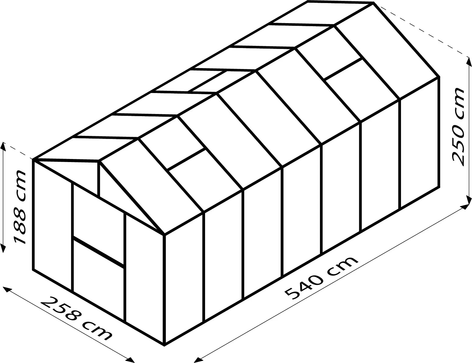 serre en kit polycarbonate