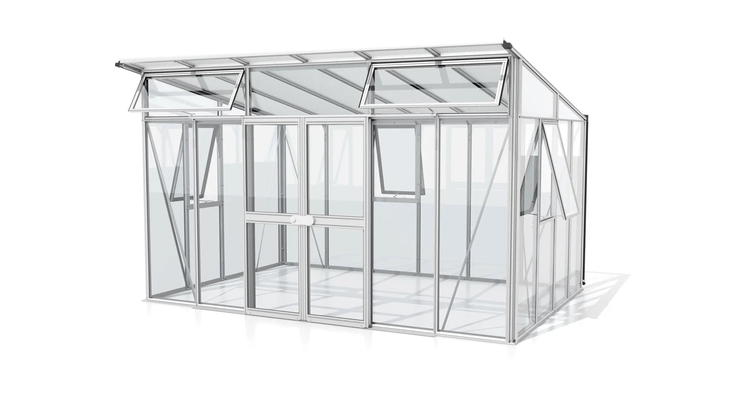 serre de jardin 1 pente