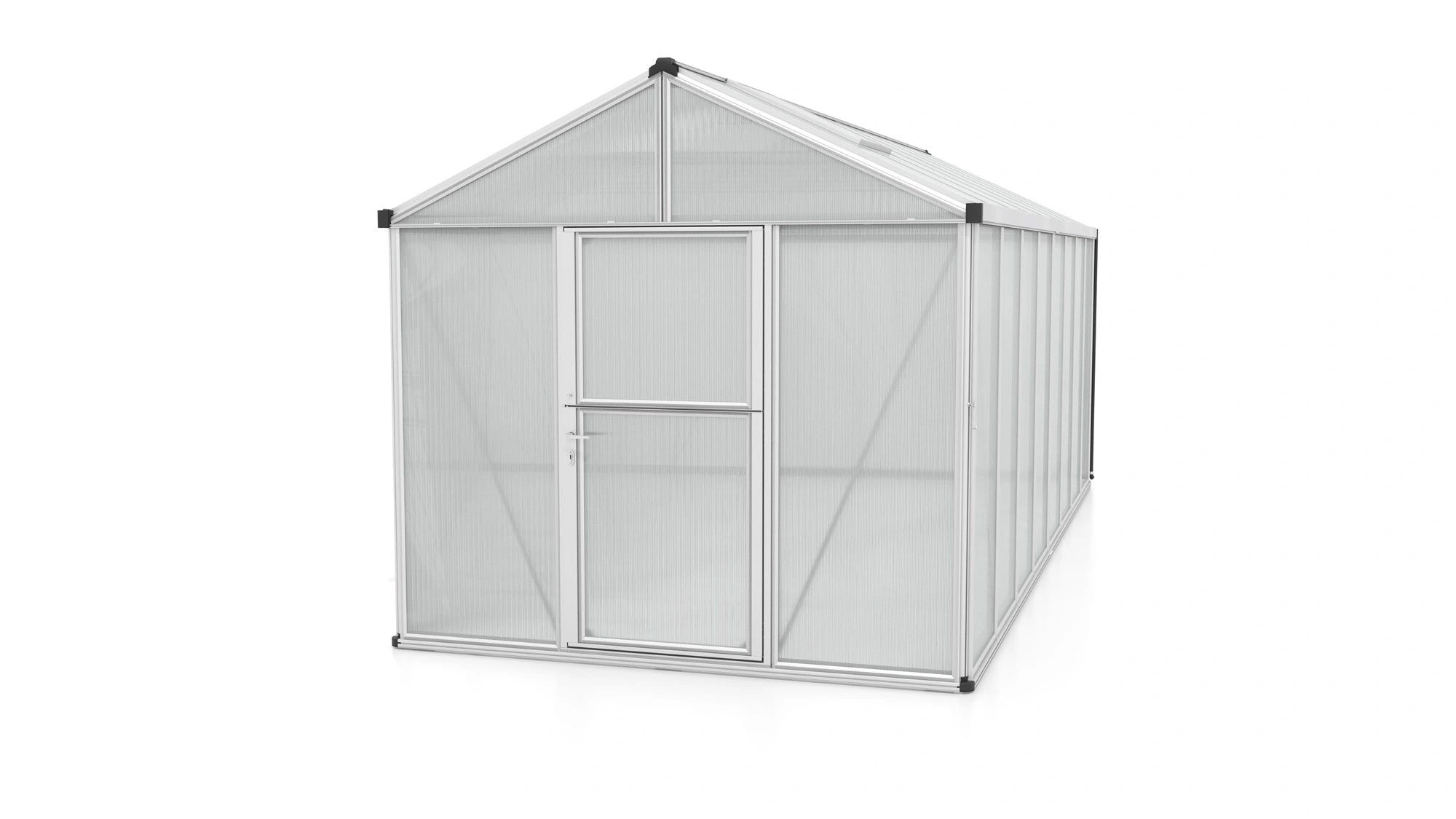 grande serre aluminium polycarbonate