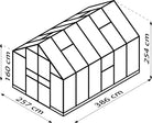 serre polycarbonate cathedrale 