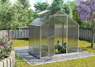 serre de jardin polycarbonate petite largeur 
