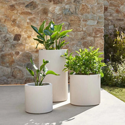 pot de fleurs rond gatsby