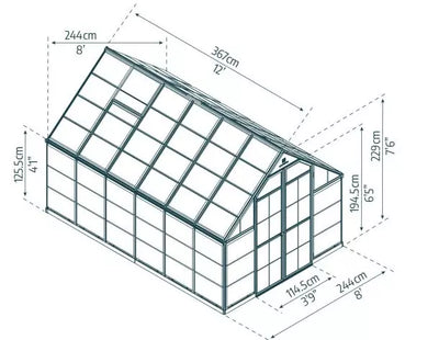 serre-exterieur-octave-polycrabonate-dimensions