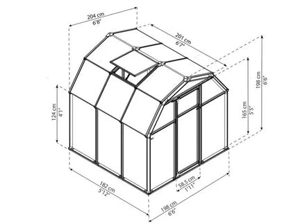Invernadero - Eco Grow 4 m²