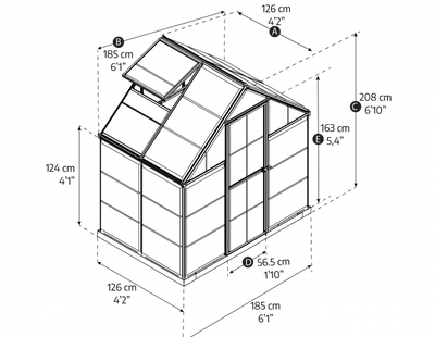 Invernadero - Armonía 2,3 m²