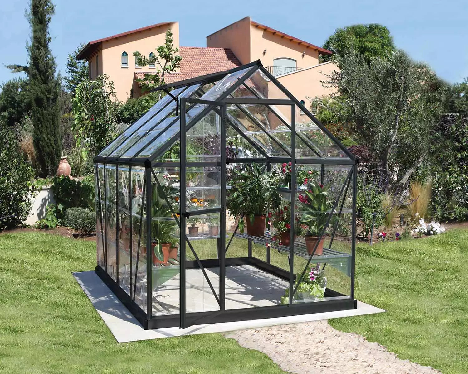 serre-polycarbonate-anthracite-4m2