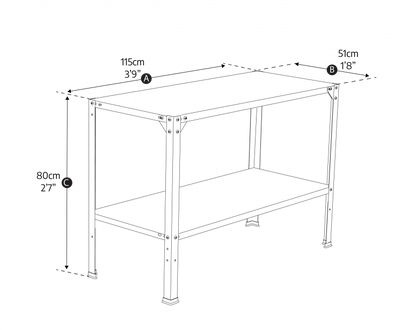Mesa de macetas