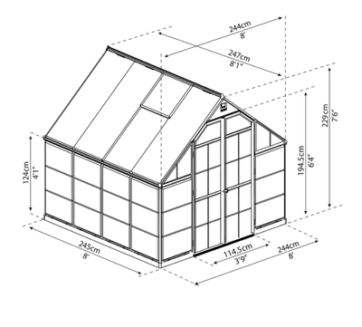 Invernadero - Balance 6 m²