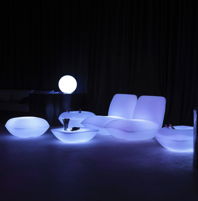 jardiniere lumineuse blanche
